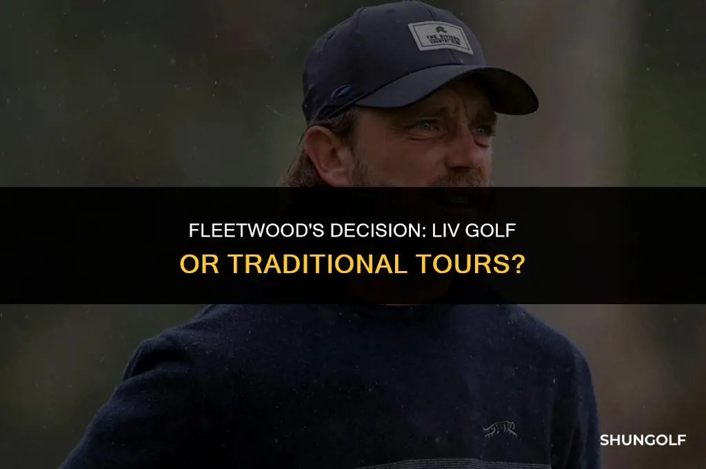 did fleetwood go to liv golf