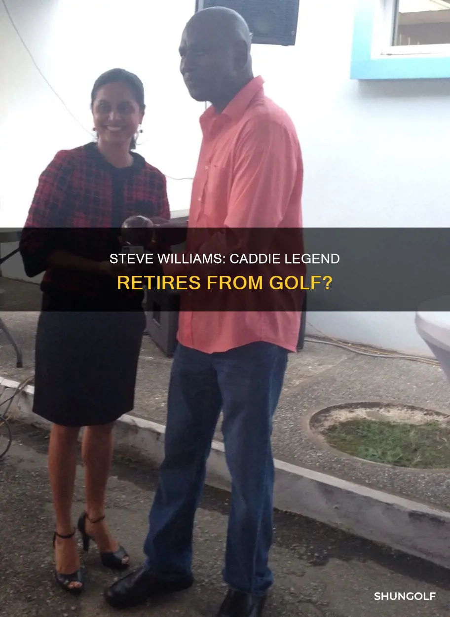 did golf caddie steve williams retire