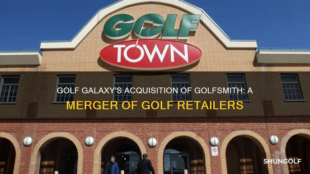 did golf galaxy buy golfsmith