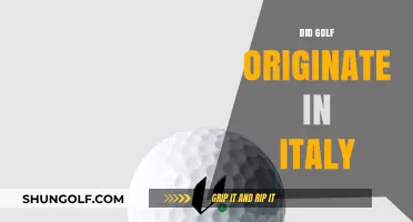 Golf's Italian Roots: A Historical Perspective