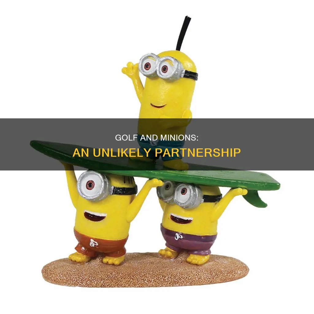 did golf really partner with minions