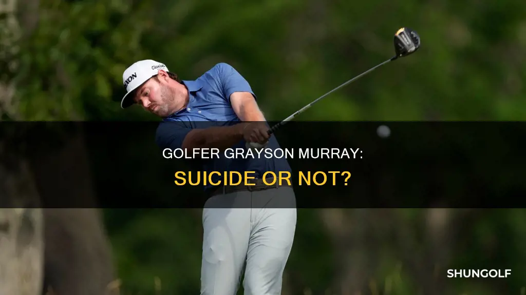 did golfer grayson murray commit suicide