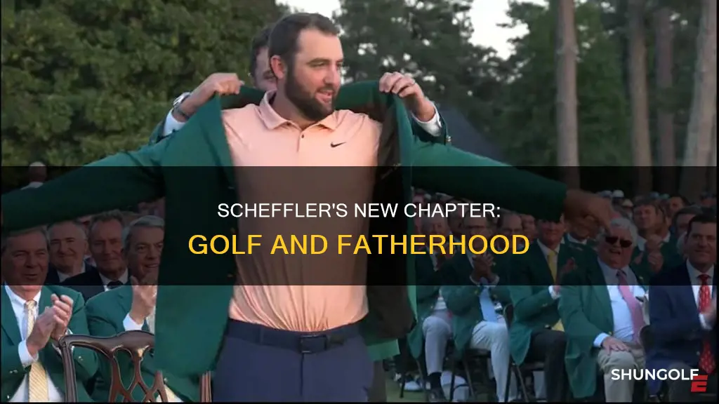 did golfer scheffler have a baby