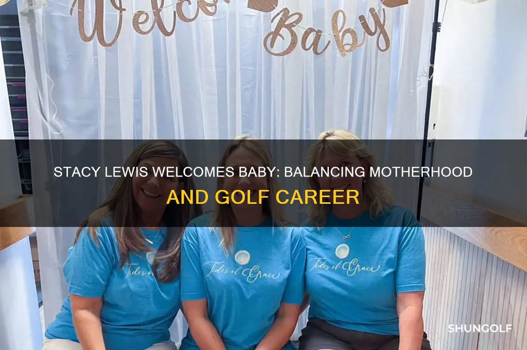 did golfer stacy lewis have a baby