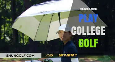 Did Good Good Play College Golf? Unraveling the Athlete's Journey