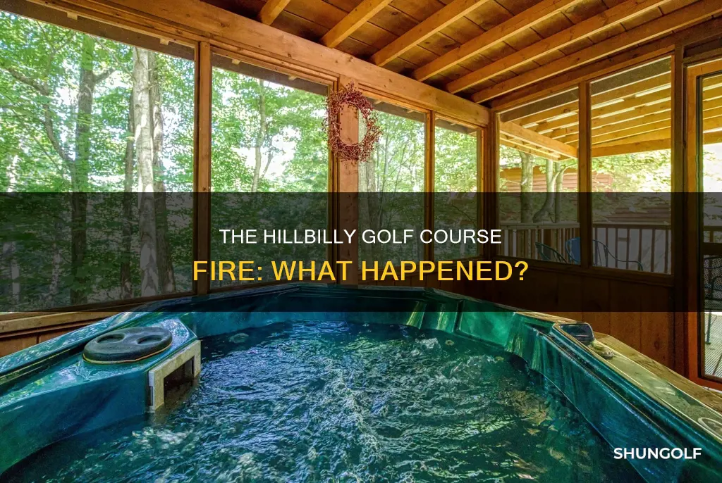 did hillbilly golf gatlinburg burn
