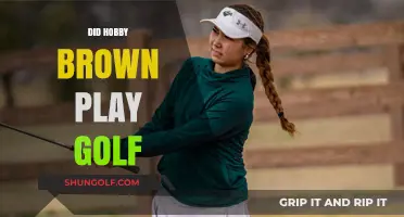 Did Hobby Brown Play Golf? Unraveling the Mystery of His Pastime