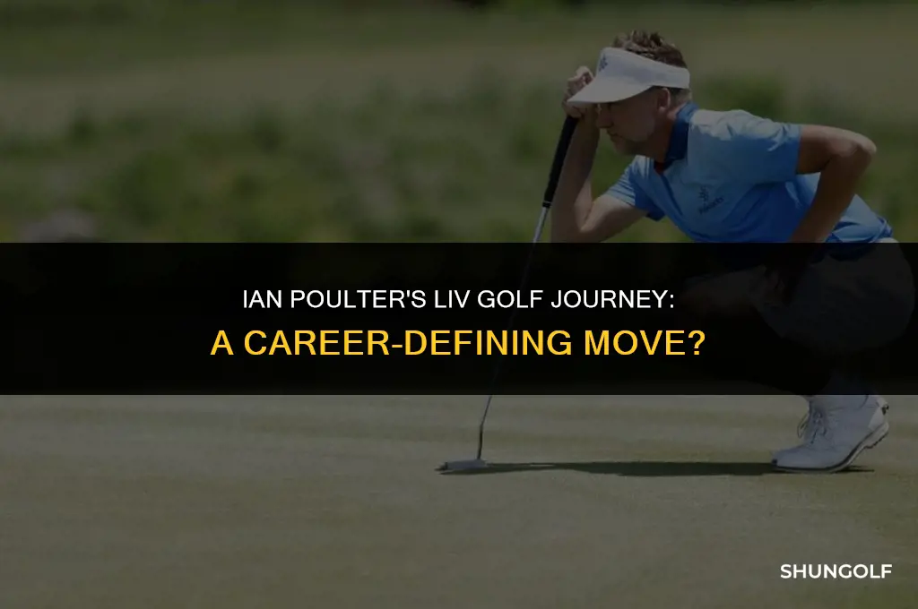 did ian poulter go to liv golf