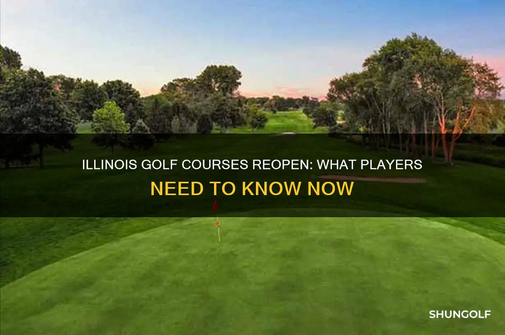 did illinois open golf courses