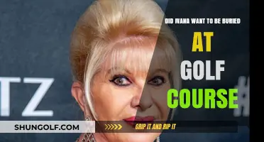 Did Ivana Trump Wish to Be Buried at a Golf Course?