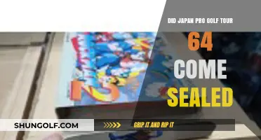 Japan Pro Golf Tour 64: Sealed or Not?