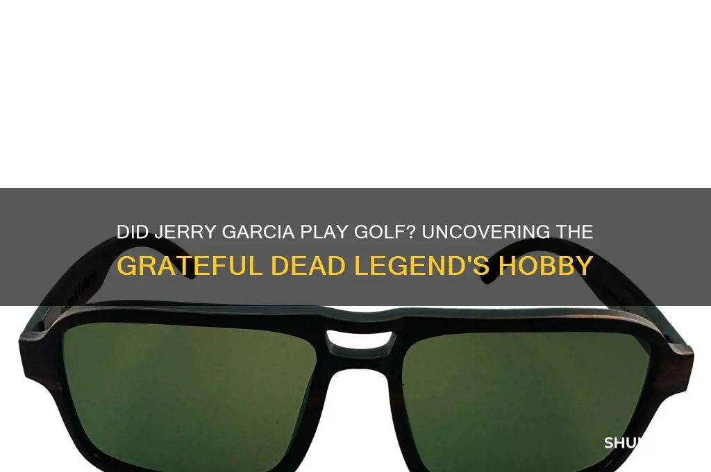 did jerry garcia play golf