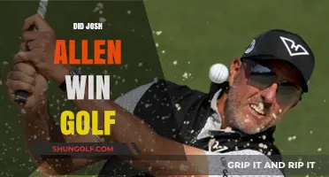 Josh Allen's Golf Triumph: A Win for the Ages