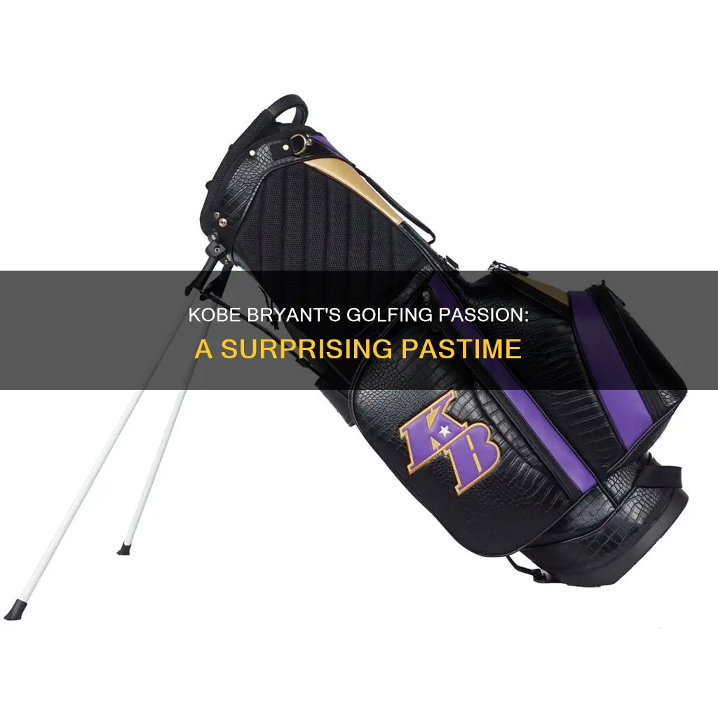 did kobe bryant golf