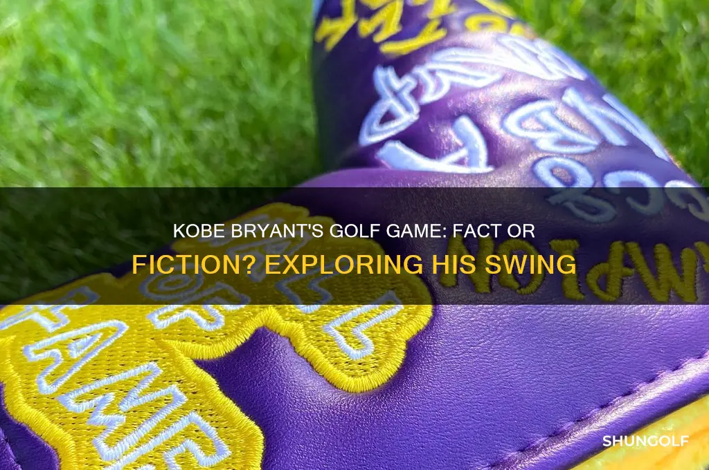 did kobe bryant play golf