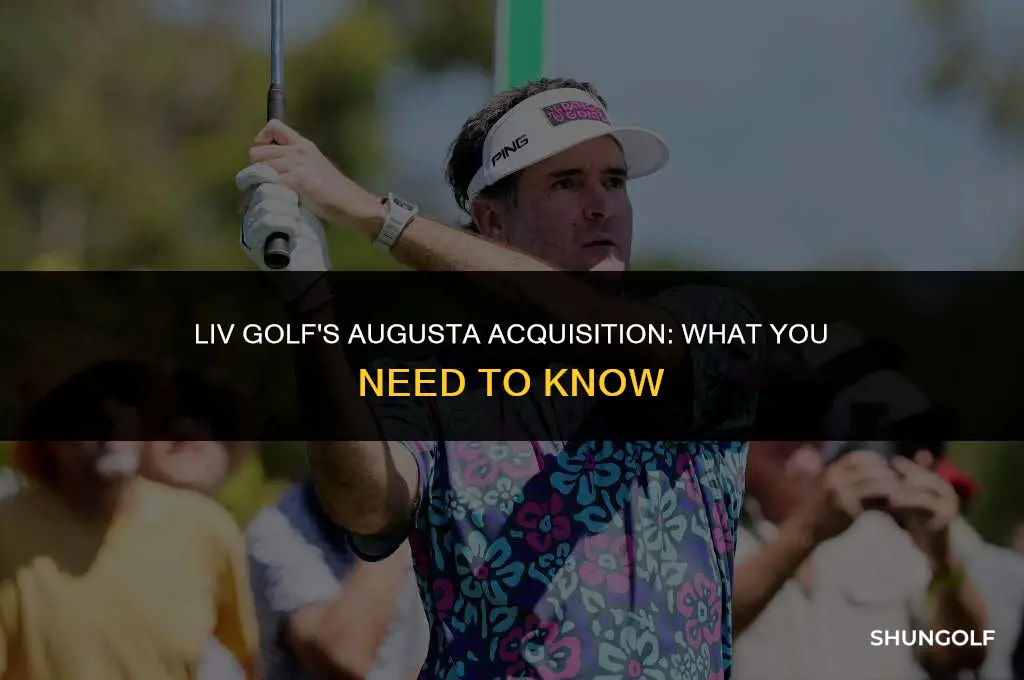 did liv golf buy land in augusta