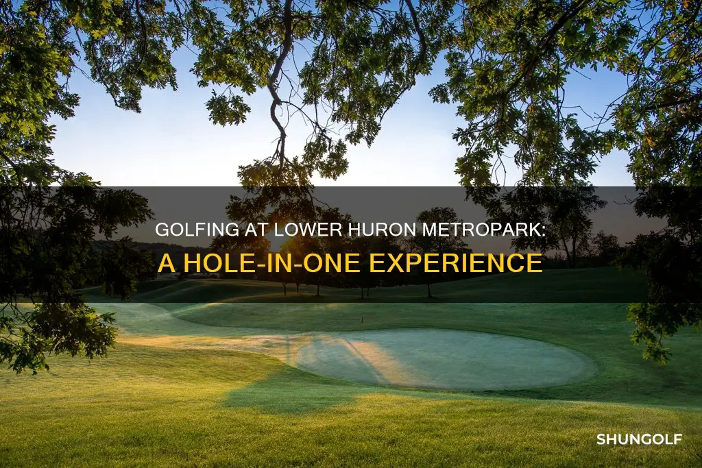 did lower huron metropark have golf