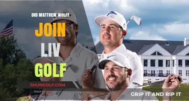Matthew Wolff's Surprising Move: Joining LIV Golf