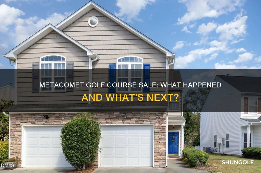 did metacomet golf course get sold