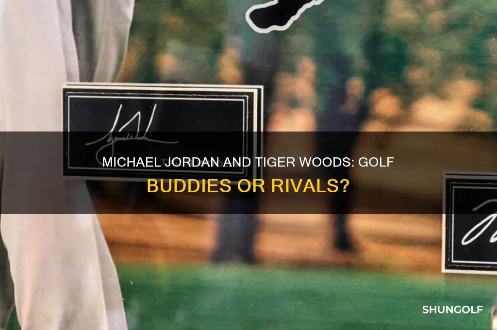 did michael jordan plays golf with tiger woods