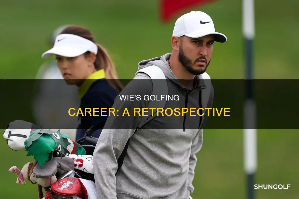 did michelle wie retire from golf