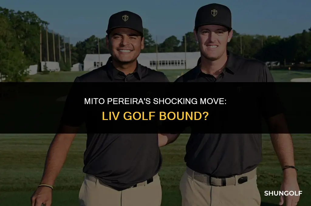 did mito pereira join liv golf