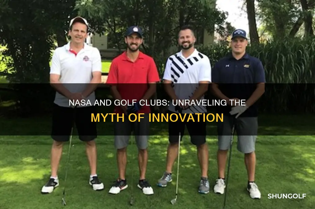 did nasa invent golf clubs