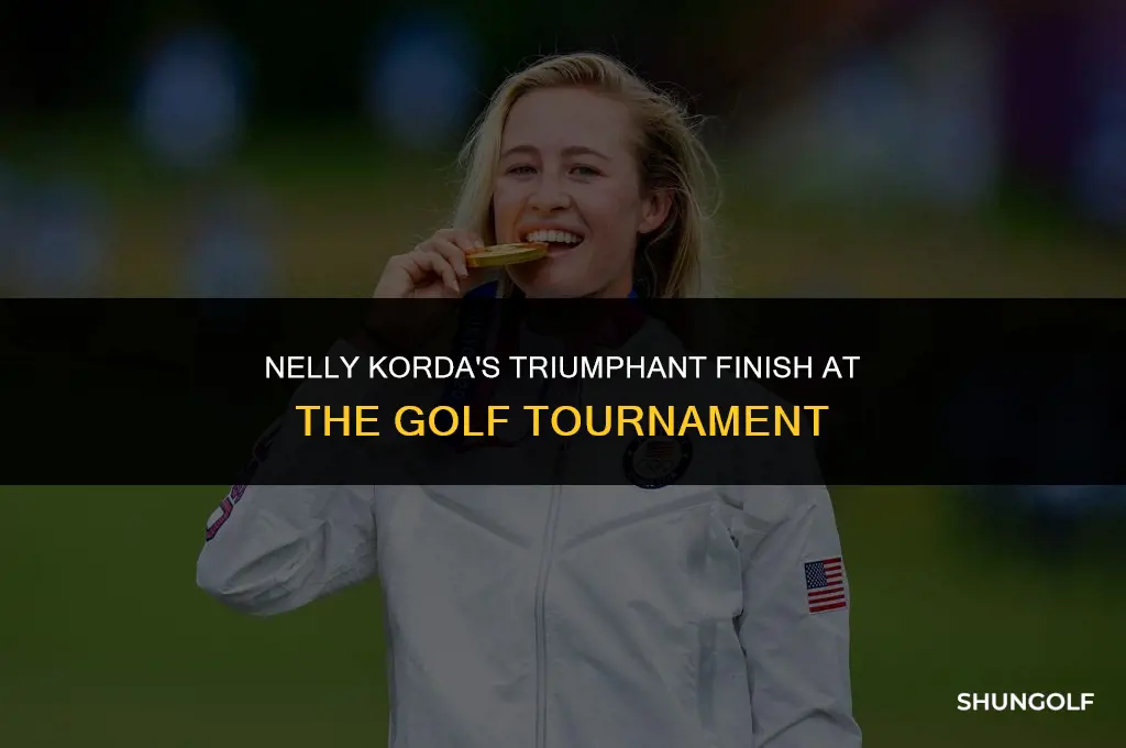 did nelly korda win the golf tournament