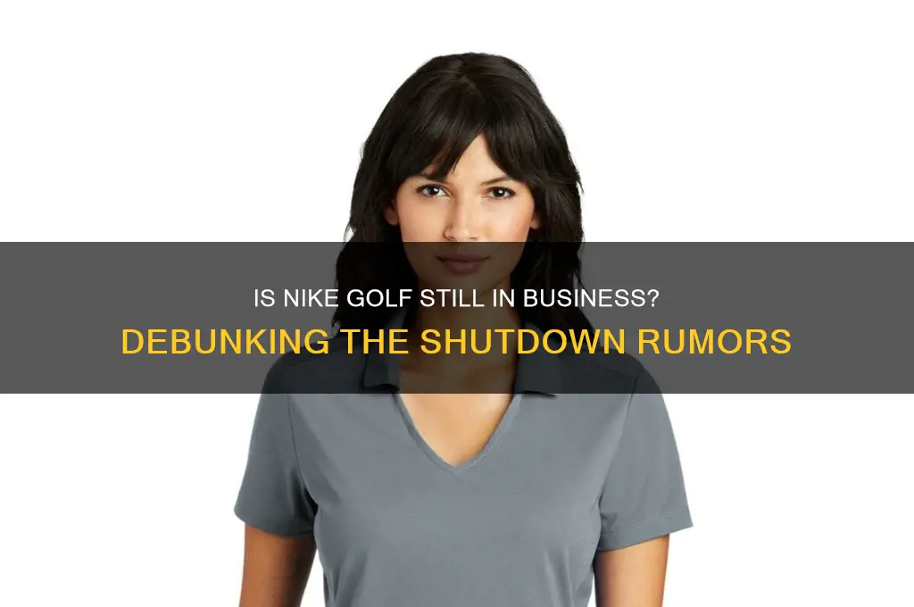 did nike golf go out of business