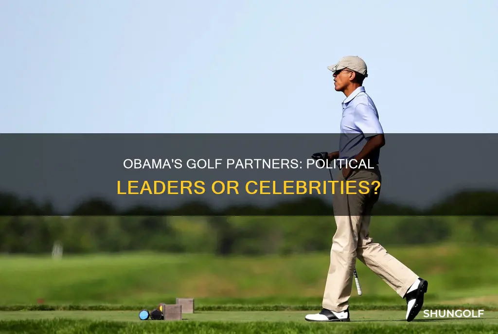 did obama ever golf with politicalleaders