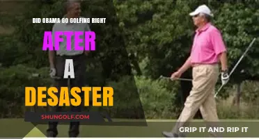 Obama’s Golf Outing: Timing Controversy After a National Disaster