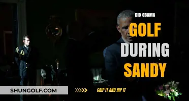 Obama's Golf Game During Hurricane Sandy
