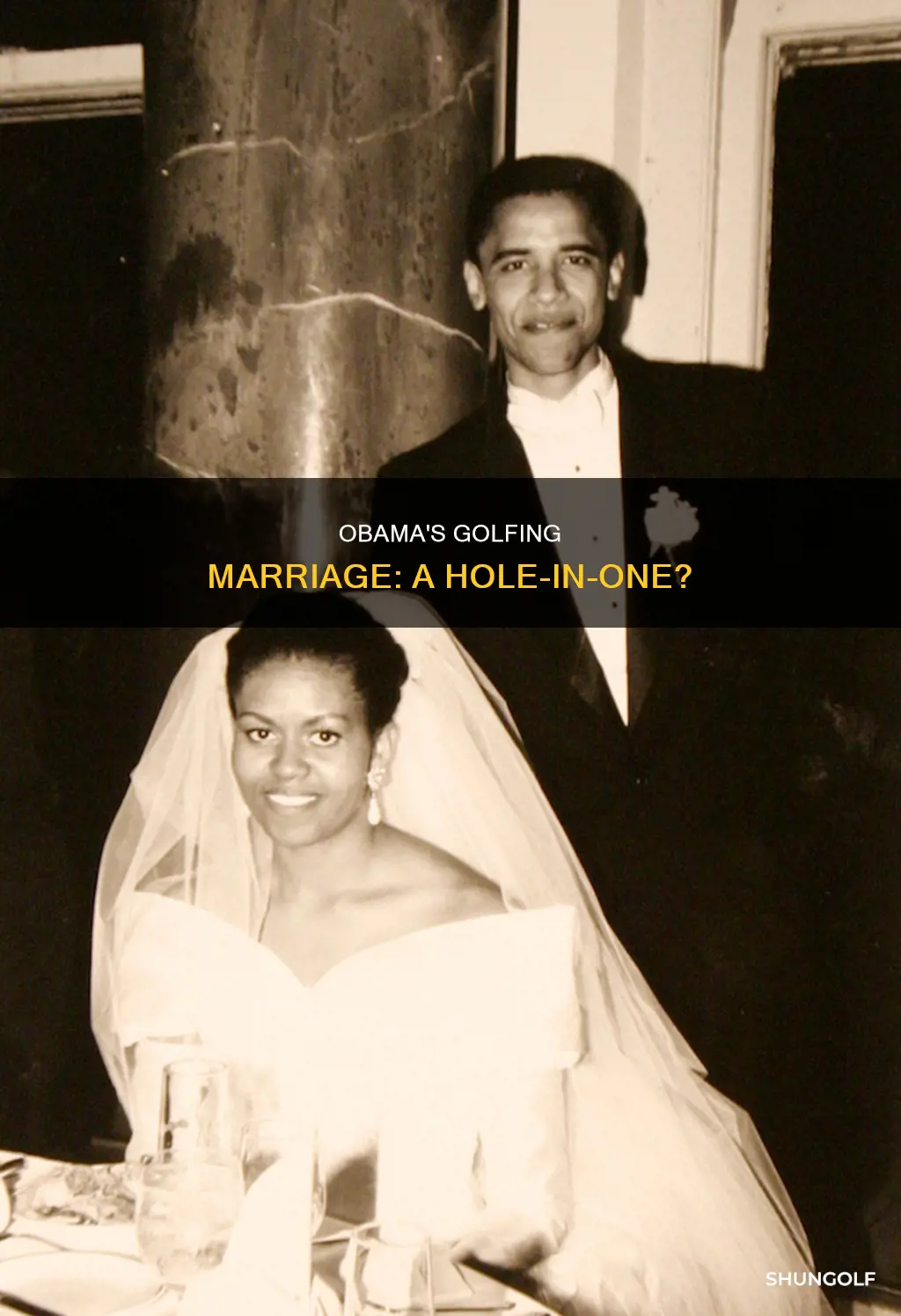 did obama stop marriage round golf
