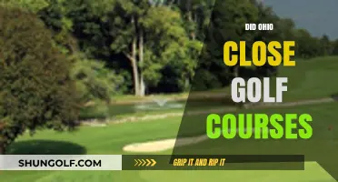 Ohio Golf Courses: Shutdown Status and Impact on Players