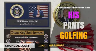 Trump's Golf Outing: Unverified Claims of a Pants Stain Incident