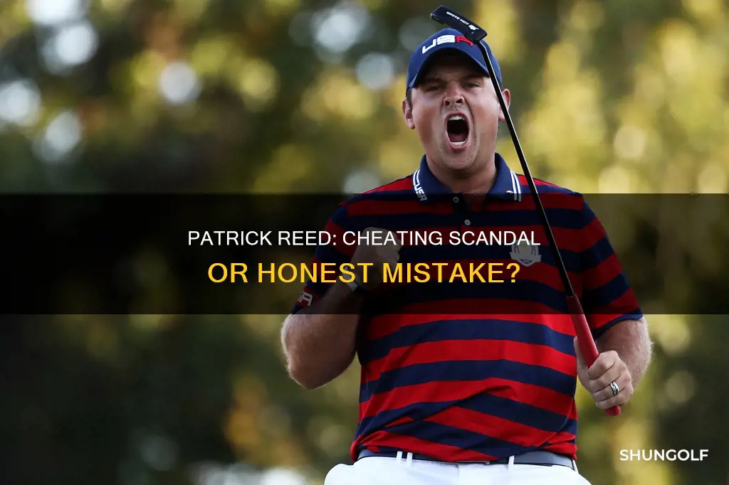 did patrick reed cheat at golf