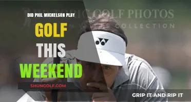 Phil Mickelson's Weekend Golf: Did He Tee Off?