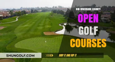 Riverside County Golf Courses Reopen: What You Need to Know