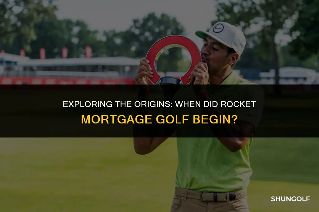 did rocket mortgage golf start early