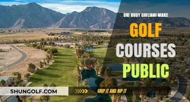 Did Rudy Giuliani Turn Golf Courses into Public Spaces?