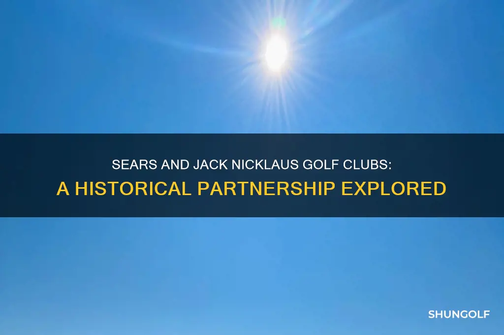 did sears have jack nicklaus golf clubs