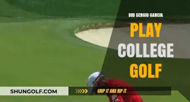 Sergio Garcia's College Golf Journey: Did He Play or Skip?