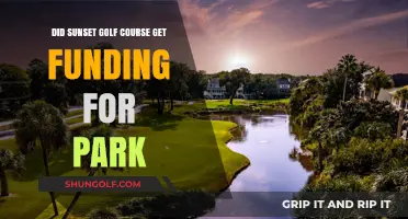 Sunset Golf Course Secures Funding for Park Transformation Project