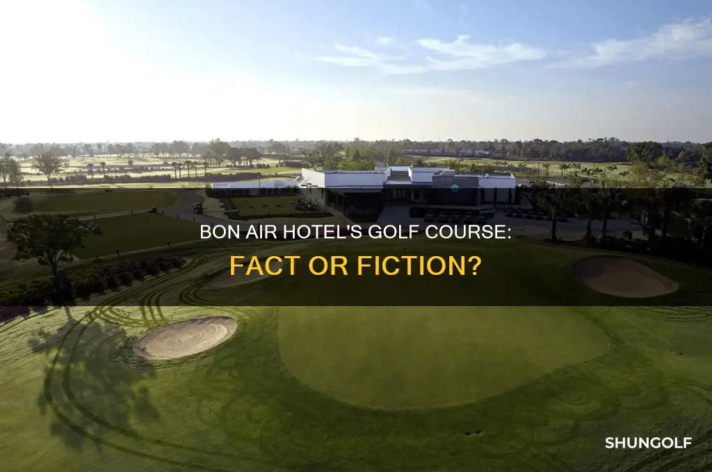 did the bon air hotel have a golf course