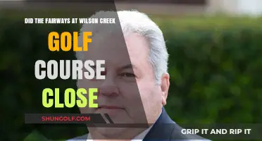 Did Wilson Creek Golf Course Fairways Close Permanently? Find Out