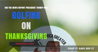 Was Trump Golfing on Thanksgiving? Fact-Checking the News Reports