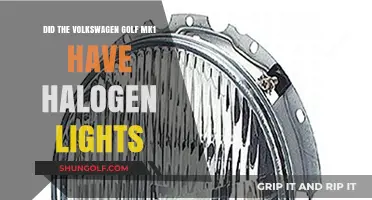 Volkswagen Golf Mk1: Halogen Lights or Not? Unveiling the Truth