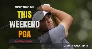 PGA Golf Cancellation Confusion: What Happened This Weekend?