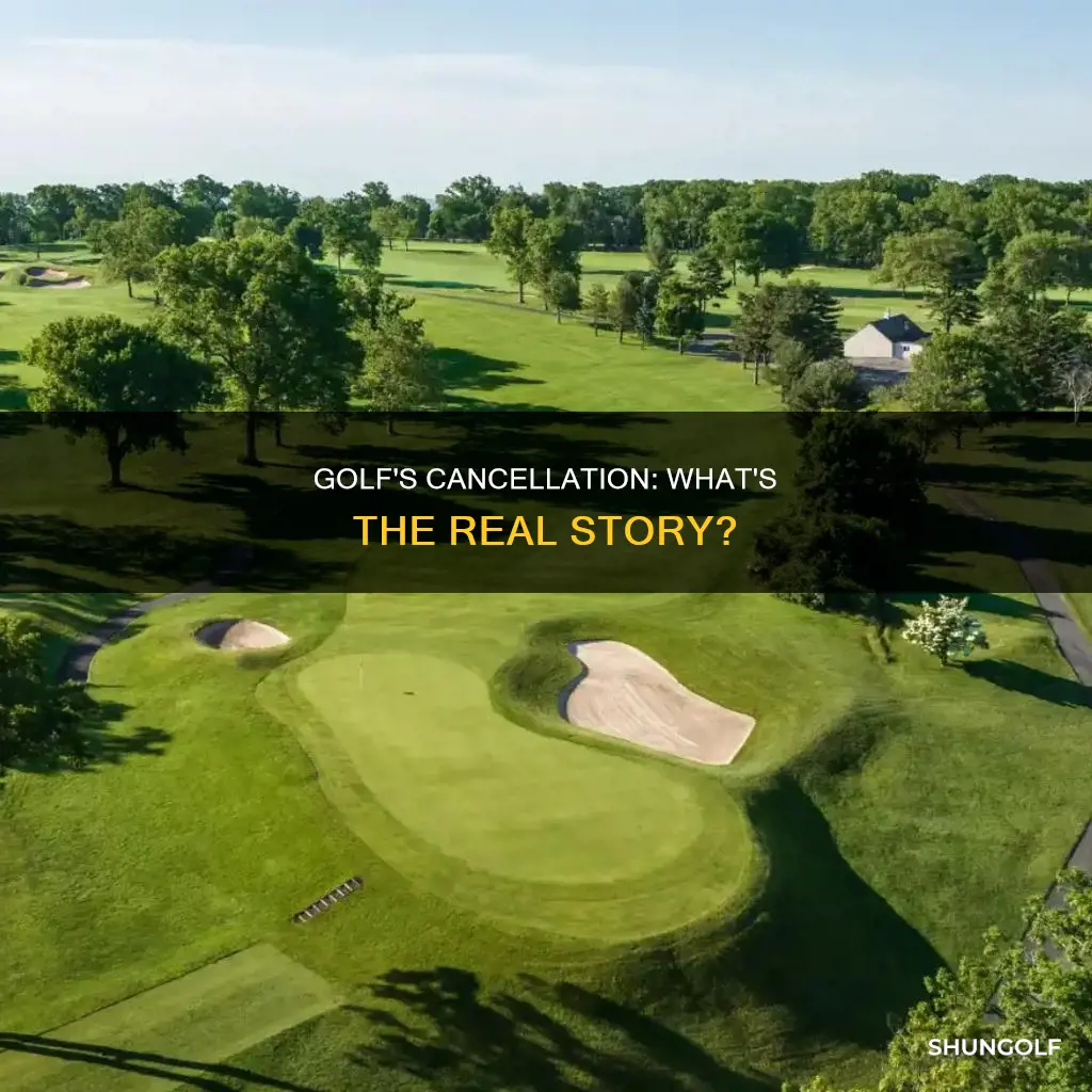 did they cancel golf