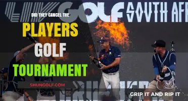 Golf Tournament Cancellation: What Happened to the Players' Event?